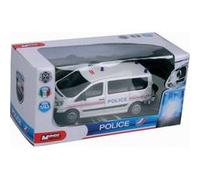Mondo Motors Modèle de fourgon statique Peugeot Expert Minibus Police 2007 Modélisme 1/43