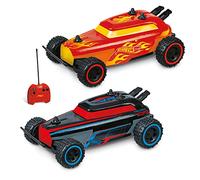 MONDO Motors - Hot Wheels Micro Rip Rod - Voiture radiocommandée pour Enfant - 2 Couleurs différentes - Echelle 1:28-63702