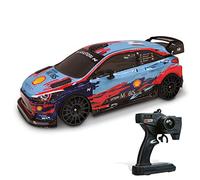 MONDO Motors - Hyundai i20 WRC - Modèle à l'échelle 1:10 - Jusqu'à 20 km/h de Vitesse - Jouet pour Enfants - 63667