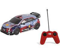 MONDO Motors, Hyundai I20 WRC, Modèle à l'échelle 1:24 -jusqu'à 8 km/h de Vitesse, Voiture radiocommandée Jouet - 63668, Gris