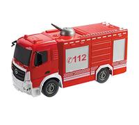 Mondo Motors- Mercedes Antos Fire Pompiers, Camion, samu, 63516, Rouge, 1:26