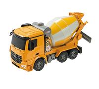 Camion Télécommandé - MONDO MOTORS - Mercedes Arocs - Bétonnière rotative - Phares allumés - 1/26ème