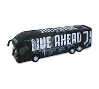 MONDO Motors - Pullman Juventus F.C. Maquette Jouet - Bus avec rétrocharge Embrayage Pull Back - Couleur Blanc Noir - 51212