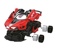 MONDO RC Kit Ferrari FXXK Evo, Vitesse 8 km/h, échelle 1:18, 63691, Rouge