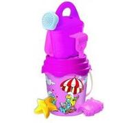 Mondo - seau de plage schtroumpfette 17 cm garni multicolore G