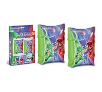 Mondo Spa - Brassards Pyjamask - Bleu et Vert - 16685 - 2-6 Ans - 15-30 kg - 15 x 25 cm - pour Enfant dès 2 Ans