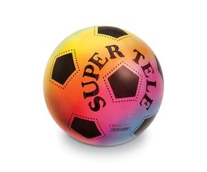 Mondo Spa- Pallone Super Tele RAINB 04602 Poupées et Accessoires, Multicolore (4602)