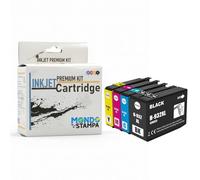 Mondo Stampa 932XL Multipack Cartouches d'encre Remplacement pour HP 932 933 XL Compatible avec officejet 6600 6700 7610 7612 7510 7110 6100 (Noir, Cyan, Magenta, Jaune