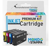 Mondo Stampa Multipack 4 Cartouches d'encre compatibles HP 963XL | OfficeJet Pro 9010, 9012, 9014, 9015, 9016, 9019, 9020, 9022, 9023, 9025, 9028