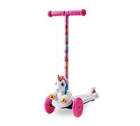 Mondo Toys - 25550 Unicorn Trottinette 3D avec Frein de sécurité arrière pour Enfant Fille à partir de 3 Ans Licorne