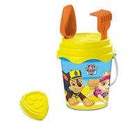 Mondo Toys - BUCKET SET + MOULD PAW PATROL - Seau 17 cm avec accessoires - Jouet de plage (5 pièces) pour enfants - - 28321