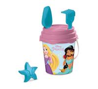 Mondo Toys - BUCKET SET + WATER CAN PRINCESS - Seau 17 cm avec cruche pour eau - Jouet de plage (6 pièces) pour enfants - 28415