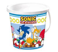 Mondo Seau BUCKET SONIC 17 cm pour eau – Jouet de plage pour enfants – 28706