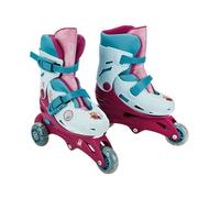 Mondo Toys - Disney Frozen - 3 patins en ligne - Patins double fonction ajustables - Roues PVC - Taille S/M 29/32 - 28299 MONDO