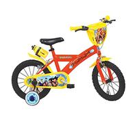 Mondo Toys Dragon Ball 25626 Vélo pour Enfants et Filles - Taille 14 Pouces - Roues et Freins Avant/arrière Bébé Unisexe, Multicolore