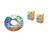 Mondo Toys - Ensemble accoudoirs et Beignet Enfants mer été Piscine (Stitch)