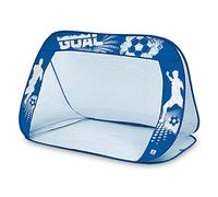 MONDO Toys - Goal Post But de Football Pop Up pour Enfants 115 x 76 x 73 cm-28634, Bleu Ciel