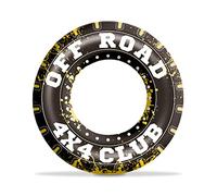 MONDO Toys - Gonflable pour Plage et Natation en Piscine Flotteur Adultes neumatico 90 cm, Multicolore (md-16711)