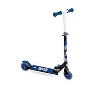 Mondo Toys - INTER ALU SCOOTER Trottinette 2 roues pliable en aluminium avec repose-pieds extra grip et guidon réglable pour enfants - 28762
