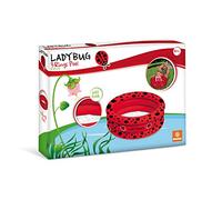 Mondo Toys-Lady Bug | 3 Rings Pool Piscine Gonflable pour Enfants 3 Anneaux, diamètre 65 cm, avec Fond Souple, 16854, Multicolore, 16854