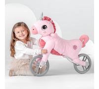 Mondo Toys-My Buddy Wheels Unicorn Balance Vélo de Bicyclette Unisexe pour Enfant Poids jusqu'à 20 kg Couleur Blanc/Rose 25470, Blanc/Rose, Regolabile