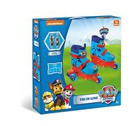 mondo Toys - Patins à roulettes Ajustables Pat' Patrouille pour Enfants - Taille du 29 au 32