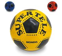 Mondo Toys - SUPER TELE Ballon de Football Cousu - Produit Officiel - Taille 5 - 300 grammes - 13450
