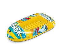 Mondo Toys - Surfing Shark Boat - Débardeur avec Base Gonflable, Gonflable pour Enfants, Mesure 112 cm - PVC thermosoudé résistant - 16922