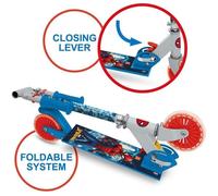 Mondo Toys - Scooter SPIDERMAN - Trottinette 2 roues pliable en aluminium avec plateau extra grip et guidon réglable enfant / fille - 28687