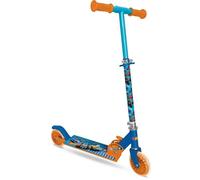 Mondo Toys - Scooter HOT WHEELS - Trottinette 2 roues pliable en aluminium avec plateau extra grip et guidon réglable enfant / fille - 18456