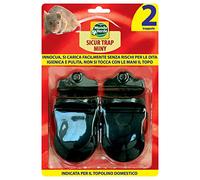 Mondo Verde TTP31 Lot de 2 pièges à Souris Noir