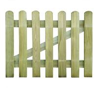 Mondo Viro Porte en bois de pin autoclavé - Barrière résistante en différentes dimensions (95 x 80 cm)