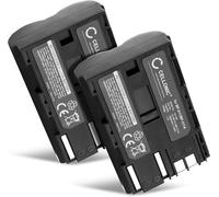 MONDODIGITALE-2X Batterie Remplacement Bp-511,-512,-514,Bp-508 Pour Canon Eos 5D Eos 50D, Eos 40D, Eos 30D 300D, Eos 20D 20Da, Eos 10D, Eos D60 1600Mah Accu Rechange Appareil Photo