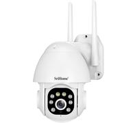 MONDODIGITALE-3Mp Caméra De Sécurité Fhd Avec Une Vision Nocturne En Couleur, Alarme Sonore Et Lumineuse, Ip66 Waterproof, Audio À 2 Voies, Stockage Local De Carte Tf