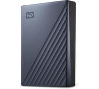 MONDODIGITALE-5 To My Passport Ultra, Disque Dur Externe Portable, Parfait Pour Sauvegarde Et Stockage, Usb-C, Compatibilité Avec Pc, Xbox Et , Boîtier Métallique Épuré, Midnight Bleu