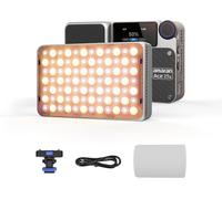 MONDODIGITALE-Amaran Ace 25X Lumière Led Bi-Color, 32W Lumière Vidéo On-Camera, 2700K-6500K, 6320 Lux @ 0,5M, Charge Rapide Usb-C, Montage Magnétique, 9 Effets Lumineux, Contrôle Via App Amaran Sans