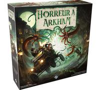 Mondodigitale-Asmodee-Horreur A Arkham : Le Jeu De Cartes-Jeu De Société Dès 14 Ans-Jeu Evolutif Et Coopératif-1 À 4 Joueurs-1 À 2 Heures-Univers De H.P. Lovecraft-En Français -
