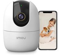 MONDODIGITALE-Caméra Surveillance Wifi Intérieure,2.5K(4Mp) Caméra 360° Connectée Smartphone Avec Détection Humaine Ai Suivi Intelligent Sirène Audio Bidirectionnel Compatible Alexa Pour Bébé/Animau