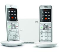MONDODIGITALE-Cl660 Duo - Téléphone Fixe Sans Fil - 2 Combinés - Blanc [Version Française]