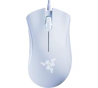 MONDODIGITALE-Deathadder Essential (2021) - Souris Gaming Filaire Avec Capteur Optique De 6400 Dpi (Design Ergonomique, 5 Boutons Programmables, Jusqu'À 10M De Clics) Blanc
