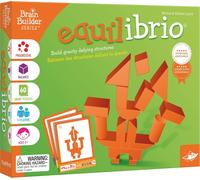 Mondodigitale-Foxmind Equilibrio (Edition 2022) Jeu De Société Puzzle A Partir De 5 Ans 1 Joueur Et + 5-10 Minutes, Foxequi02fr, Orange