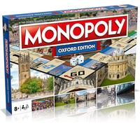 Mondodigitale-Jeu De Société Oxford Monopoly, Avancez Sur Le Plateau Et Échangez Pour Réussir, Cadeau Pour Les 8 Ans Et Plus