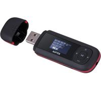 MONDODIGITALE-Lecteur Mp3 Usb Portable Avec Radio Fm, Batterie Remplaçable,10H Autonomie De Lecture Musicale Pour Sport (Sans Ecouteurs Inclus) - U3 Noir Et Rouge 8 Go