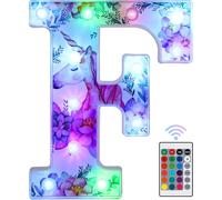 Mondodigitale-Lettres Lumineuses Led En Forme De Licorne Pour Veilleuse, Mariage/Fête D'anniversaire, Lampe De Noël, Cadeau Pour Filles, Décoration De La Maison, Du Bar (F)