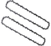 MONDODIGITALE-Lot De 2 Chaînes De Tronçonneuse De 25 Cm-1,1 Mm-40 Tg-Compatibles Avec Einhell Gc-Lc 18/25 Li & Ge-Lc 18/25 Li, Compatibles Avec Husqvarna 436 Li, 536 Li, 536 Lixp