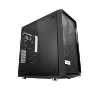 MONDODIGITALE-Meshify C Mini -Compact Mini Tower Computer Case -Matx Layout -Airflow/Cooling -2X Fans Included -Psu Shroud -Modular Interior -Water-Cooling Ready -Usb3.0 -Tempered Glass -Blackout