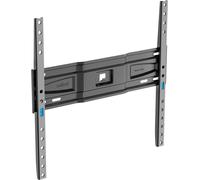 MONDODIGITALE-Slimstyle Plus 400 S, Support Tv Mural Fixe, Convient Également Pour Plaques De Plâtre, Pour Tv De 40"" À 82"", Vesa 200-300-400 Avec Fast Block, Fabriqué En Italie
