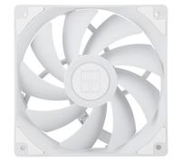 MONDODIGITALE-Tl-C12Cw Cpu Fan 120Mm Case Cooler Fan, 4Pin Pwm Silent Computer Fan With S-Fdb Bearing Included, Up To 1550Rpm Cooling Fan (White)