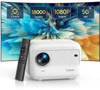MONDODIGITALE-Videoprojecteur Portable, E1 5G Mini Projecteur Wifi Bluetooth 5.2, ±40°Correction Verticale, Supporte 1080P Full Hd, Projecteur Home Cinéma Pour Phone/Tv Stick/Usb, Focus Électrique