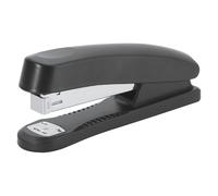 MONDOFFICE Agrafeuse de bureau en ABS - Agrafes 24/6 et 26/6 - Capacité 20 feuilles - Noir